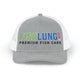 FISHLUNG GEN 2 Embroidered Snapback Trucker Cap - Perfect for Fishing Enthusiasts!