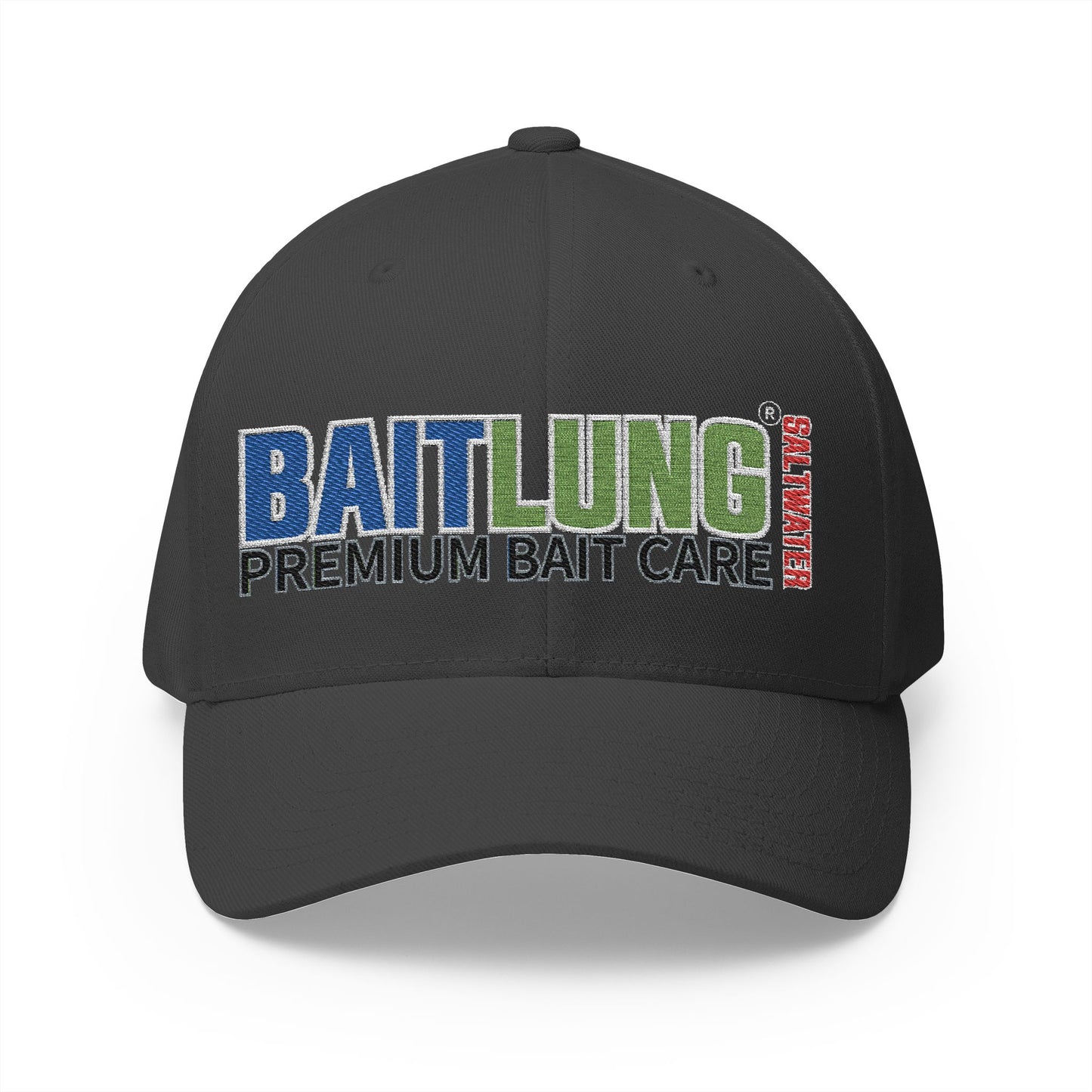 BaitLung Saltwater Cap - Closed-Back Structured Hat